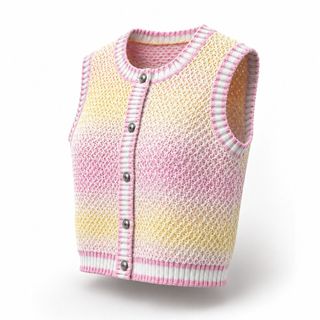 ALVIA Gradient Knit Cardigan - Áo Cardigan Dệt Kim Phối Màu Gradient Thanh Lịch Cao Cấp - Size S M L