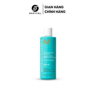Dầu gội Moroccanoil Moisture Repair Shampoo chính hãng - Phục hồi tóc hư tổn, làm sạch dịu nhẹ, Keratin & Dầu Argan