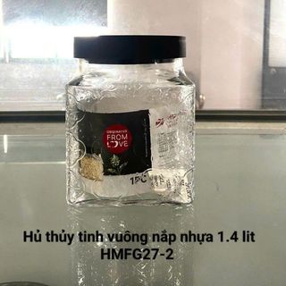 HỦ THUỶ TINH NẮP NHỰA 1.4L HMFG27-2 (T36)