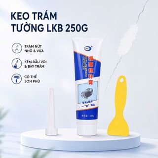 Keo Vá Tường Chống Thấm Nước Chống Mốc Làm Sạch Tường 250g ( Mẫu mới LBK )