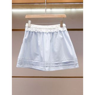 A110 Set Áo Sơ Mi Đính Đá Kèm Chân Váy Cao Cấp | Set Đầm Công Sở Nữ Thanh Lịch | Size S M L