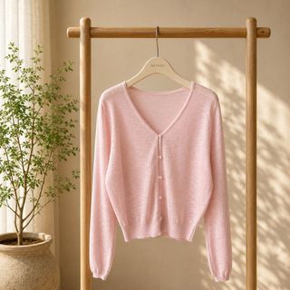A139 Áo khoác cardigan chống nắng thiết kế theo phong cách Hàn Quốc thanh lịch. Nữ Cổ V Tay Dài Freesize