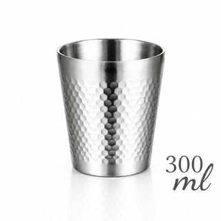 LY INOX 304 2 LỚP 300ml VÂN KIM CƯƠNG GORILLA CHEF (T300)