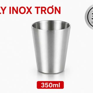 LY INOX 304 2 LỚP 350ml KIỂU TRƠN GORILLA CHEF (T160)