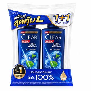 COMBO 2 DẦU GỘI CLEAR MEN NỘI ĐỊA THÁI LAN 360ml (T6)