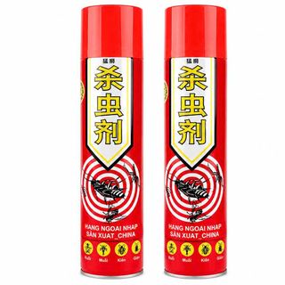 BÌNH XỊT MUỖI VÀ CÔN TRÙNG MÀU ĐỎ 600ml (T30)
