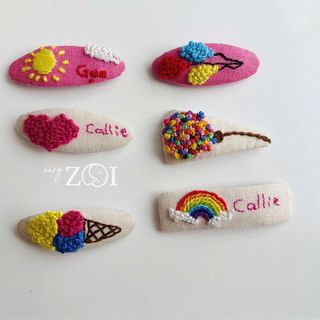 set kẹp tóc cho bé