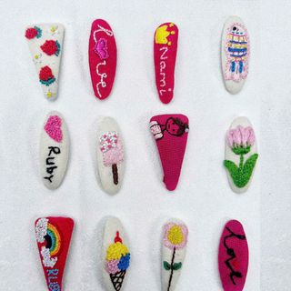 Kẹp tóc bé gái handmade