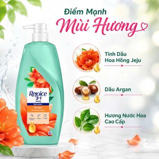 COMBO 2 DẦU GỘI REJOICE 3in1 NỘI ĐỊA THÁI LAN 525ml (T3)