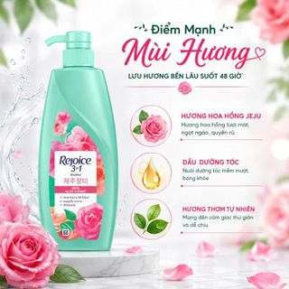 COMBO 2 DẦU GỘI REJOICE 3in1 NỘI ĐỊA THÁI LAN 525ml (T3)