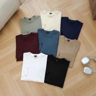 Áo Tay dài Vaumont Cotton Cao cấp nam. Chất vải cotton 4c chính phẩm cao cấp mềm mại, thoáng khí và thấm hút mồ hôi tốt.