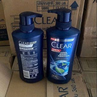 DẦU GỘI CLEAR MEN NỘI ĐỊA THÁI LAN 360ml (T12)