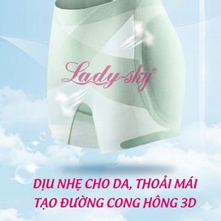[SỈ TẬN GỐC] QUẦN ĐỘN HÔNG ĐÙI LADY-SKY 2055# – ĐỊNH HÌNH EO KÉP, CHỐNG CUỘN TUYỆT ĐỐI