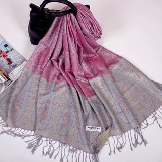 Khăn choàng  thổ cẩm nữ khăn pashmina dệt choàng quàng cổ Sapa dân tộc du lịch che nắng - Mã PA0012 The Collar Box