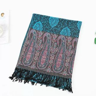 Khăn choàng  thổ cẩm nữ khăn pashmina dệt choàng quàng cổ Sapa dân tộc du lịch che nắng - Mã PA0012 The Collar Box