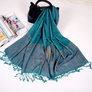 Khăn choàng  thổ cẩm nữ khăn pashmina dệt choàng quàng cổ Sapa dân tộc du lịch che nắng - Mã PA0012 The Collar Box