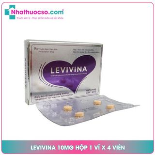 Levivina 10mg hộp 1 vỉ 4 viên