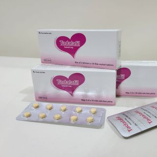 Tadalafil 5mg hộp 2 vỉ x 10 viên
