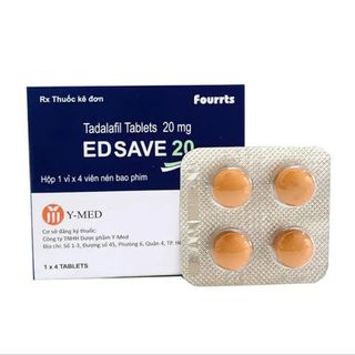 Edsave 20mg – Hộp 1 vỉ x 4 viên