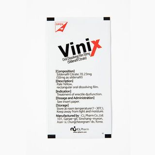 Tem ngậm Vinix 50mg hộp 10 tem