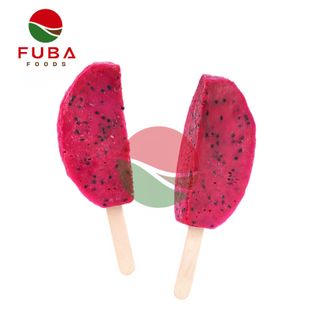 Frozen red-fleshed dragon fruit
