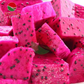 Frozen red-fleshed dragon fruit
