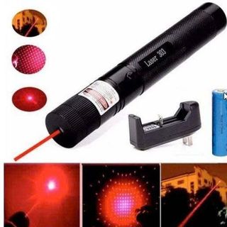 ĐÈN PIN LASER 303 TIA ĐỎ FULL BOX