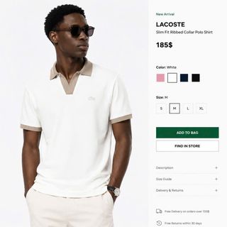 POLO NAM PIQUÉ NEW.  Chất liệu cotton dệt kim.  dày vừa phải, mềm mại, thấm hút mồ hôi tốt, mặc cực kỳ thoáng mát.