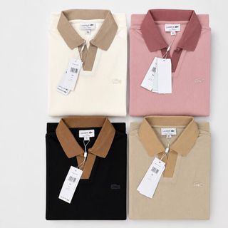 POLO NAM PIQUÉ NEW.  Chất liệu cotton dệt kim.  dày vừa phải, mềm mại, thấm hút mồ hôi tốt, mặc cực kỳ thoáng mát.