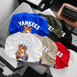 T shirt Yankess.  Chất vải cotton 4c.