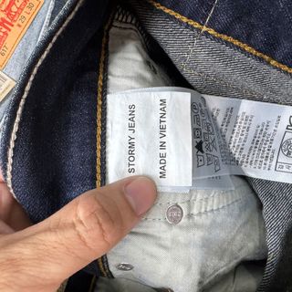 JEANS DÀI STORMY 679 Nam.  Form Suông.