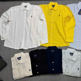 Sơ mi Tay dài linen ngựa nam.