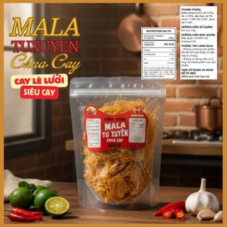 🌶️ BÁNH TRÁNG MALA TỨ XUYÊN – CHUA CAY ĐẬM VỊ 🌶️