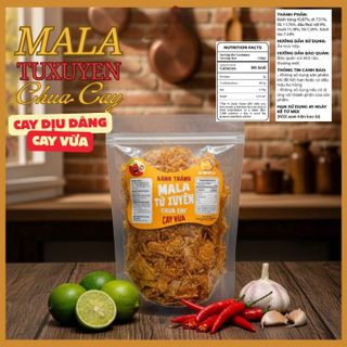 🌶️ BÁNH TRÁNG MALA TỨ XUYÊN – CHUA CAY ĐẬM VỊ 🌶️