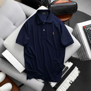 POLO CỔ TRƠN. chất vải rayon mịn mát.