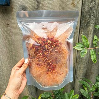 🌶️BÁNH TRÁNG TRỘN SATE MUỐI BÒ CAY MIX TỎI GIÒN – ĂN VẶT ĐẬM VỊ MÃ