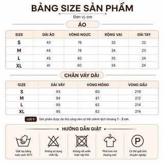 C182 Set Áo Cardigan Chân Váy Dệt Kim Nữ 266115 Màu Trắng Ngà Đính Đá Nút Kim Loại Thanh Lịch Size S-XL
