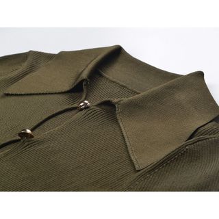 S170 Set Nữ Dệt Kim 2 Món Áo Cardigan Cổ Bẻ Tay Loe + Chân Váy Đuôi Cá Midi Thanh Lịch Công Sở Size S M L