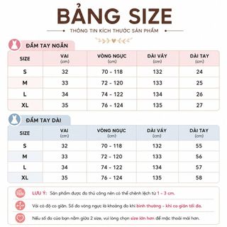 D166 Đầm Dài Nữ Phong Cách Pháp Cổ Tròn Chiết Eo Dáng A Thanh Lịch Tay Ngắn/Tay Dài Size S-XL