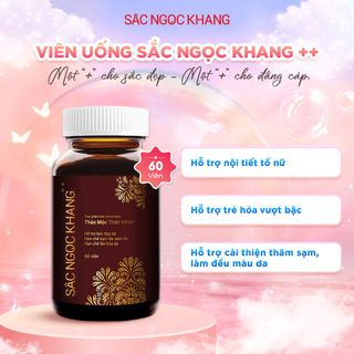 Viên Uống Sắc Ngọc Khang ++ [Hộp 60 Viên] KÈM QUÀ TẶNG