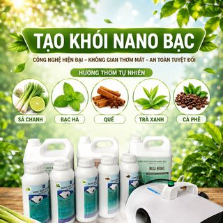 TẠO KHÓI NANO BẠC