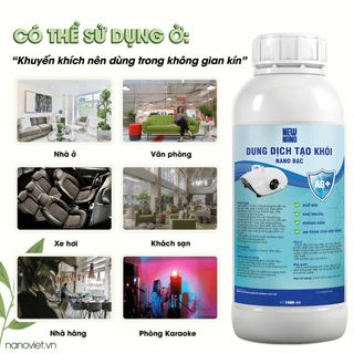 TẠO KHÓI NANO BẠC