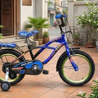 [Giá Sỉ Tận Xưởng] Xe Đạp Trẻ Em SMN BB1601 16 Inch Dành Cho Bé Trai - Khung Thép Chắc Chắn, Mẫu Mới Nổi Bật giá sỉ - giá bán buôn