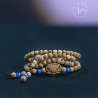 Vòng Trầm Hương 108 Hạt Mix Charm Phật Giáo
