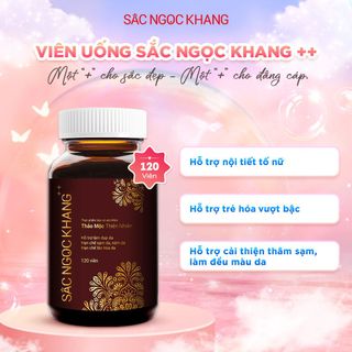 Viên Uống Sắc Ngọc Khang ++ [Hộp 120 Viên] KÈM QUÀ TẶNG