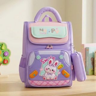 Balo Đi Học A362 Chống Gù, Form Rộng Gọn Gàng Cho Học Sinh