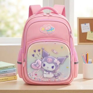 🎒A2024-8 - BALO TIỂU HỌC HOẠT HÌNH NỔI CUTE CHO BÉ TRAI BÉ GÁI