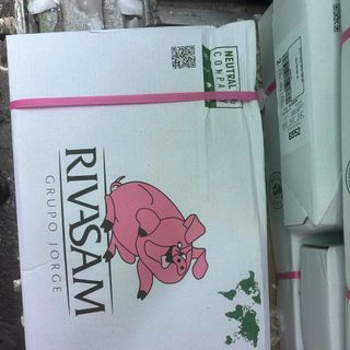 Sườn heo nguyên tảng Rivasam - Thùng 11kg