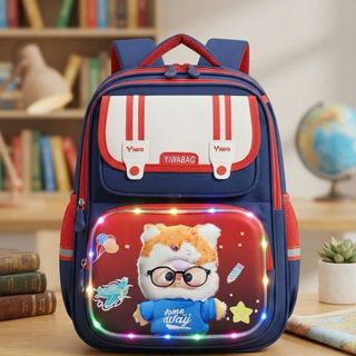 ✨A1690 - BALO TIỂU HỌC CHỚP ĐÈN SIÊU XINH CHO BÉ TRAI BÉ GÁI
