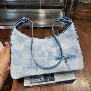 TÚI XÁCH NỮ W900 DA PU TRƠN KẸP NÁCH ĐEO CHÉO HÀN QUỐC